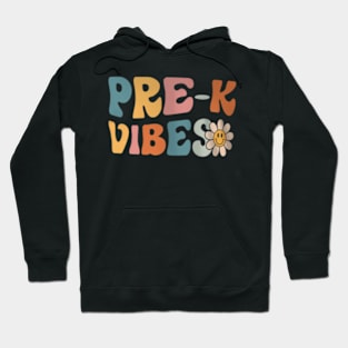 Pre-K  Pre Kergarten Team Retro 1st Day of School Hoodie